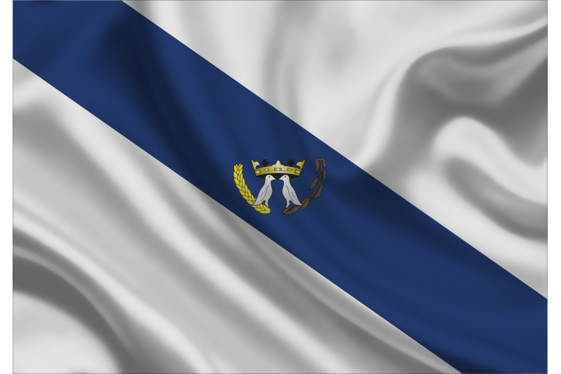 Bandeira oficial do município de Ponta Grossa - Ecco Bandeiras